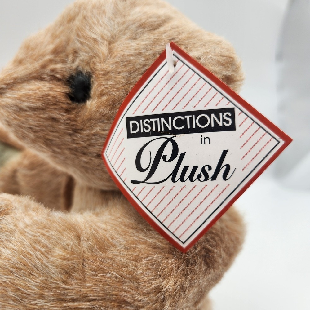 Distinctions in Plush Brown Teddy Bear Wangs International NWT‎ Jointed - Picture 10 of 11